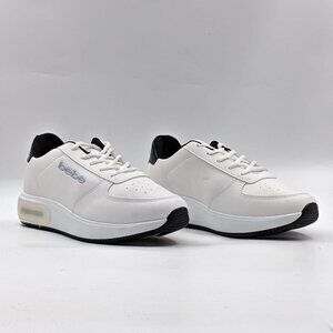 Bebe Sport Women Lenin White Vegan Leather Chunky Sneakers size 11